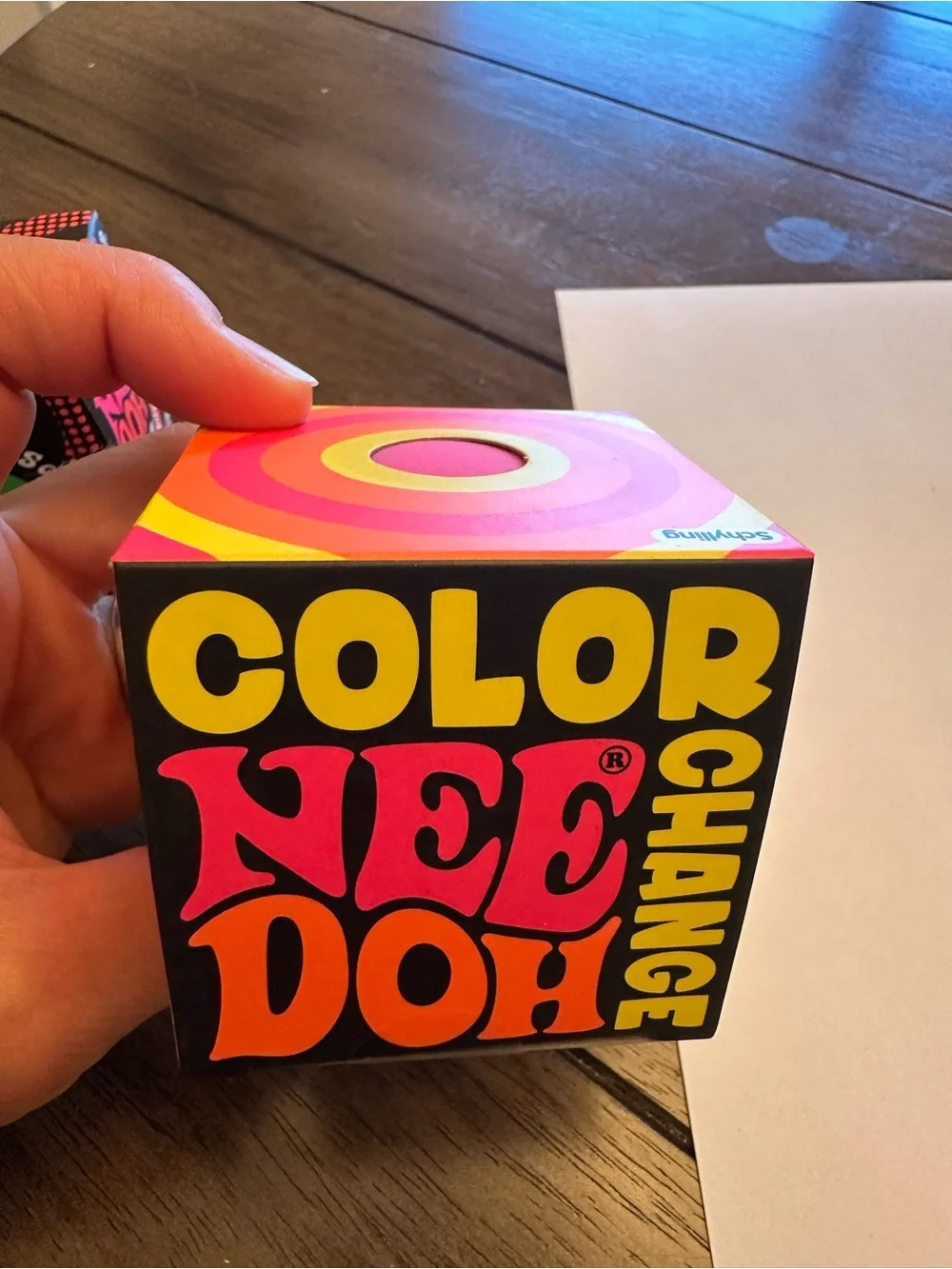 Nee Doh Color Change Stress Ball Toy - Multicolor Pink